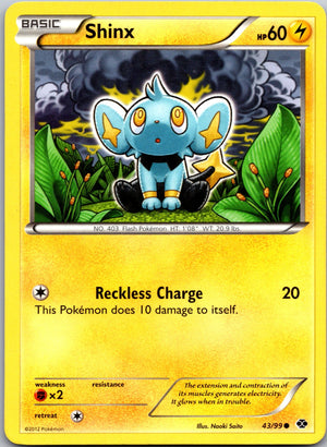 2012 Next Destinies 43/99 Shinx (43) LP