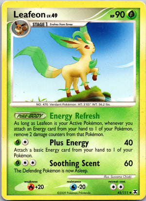 2009 Rising Rivals 45/111 Leafeon LP
