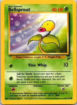 2000 Base Set 2 066/130 Bellsprout LP