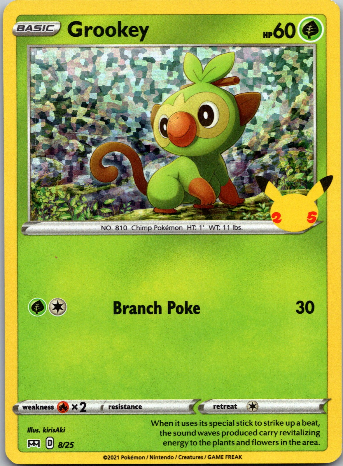 2019 SWSH: Sword and Shield Promo Cards SWSH001 Grookey LP