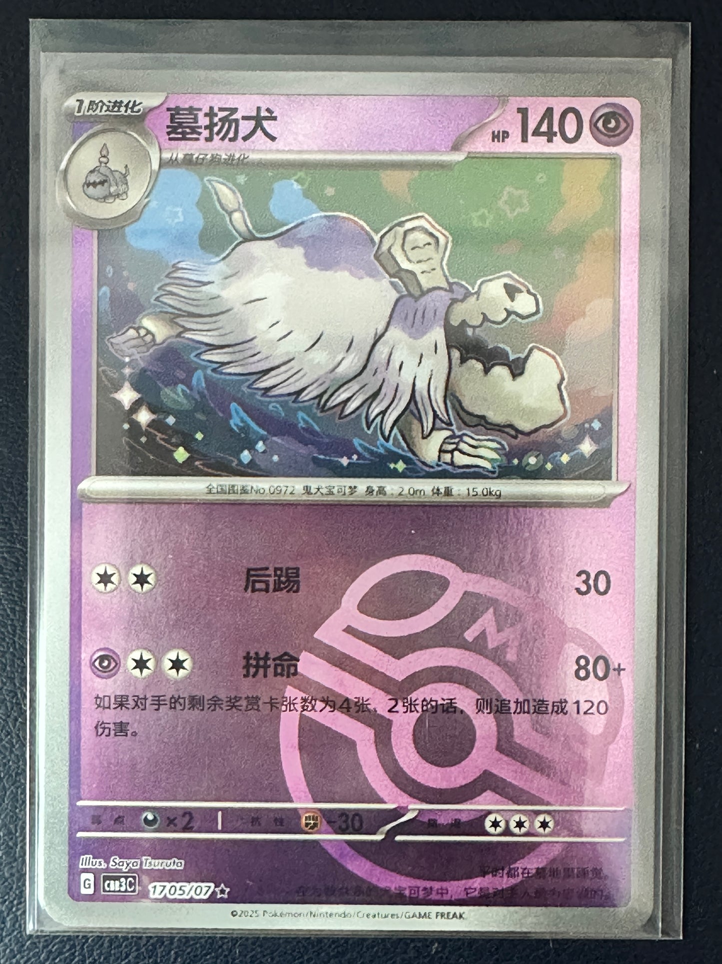 Houndstone [Masterball] #1705
