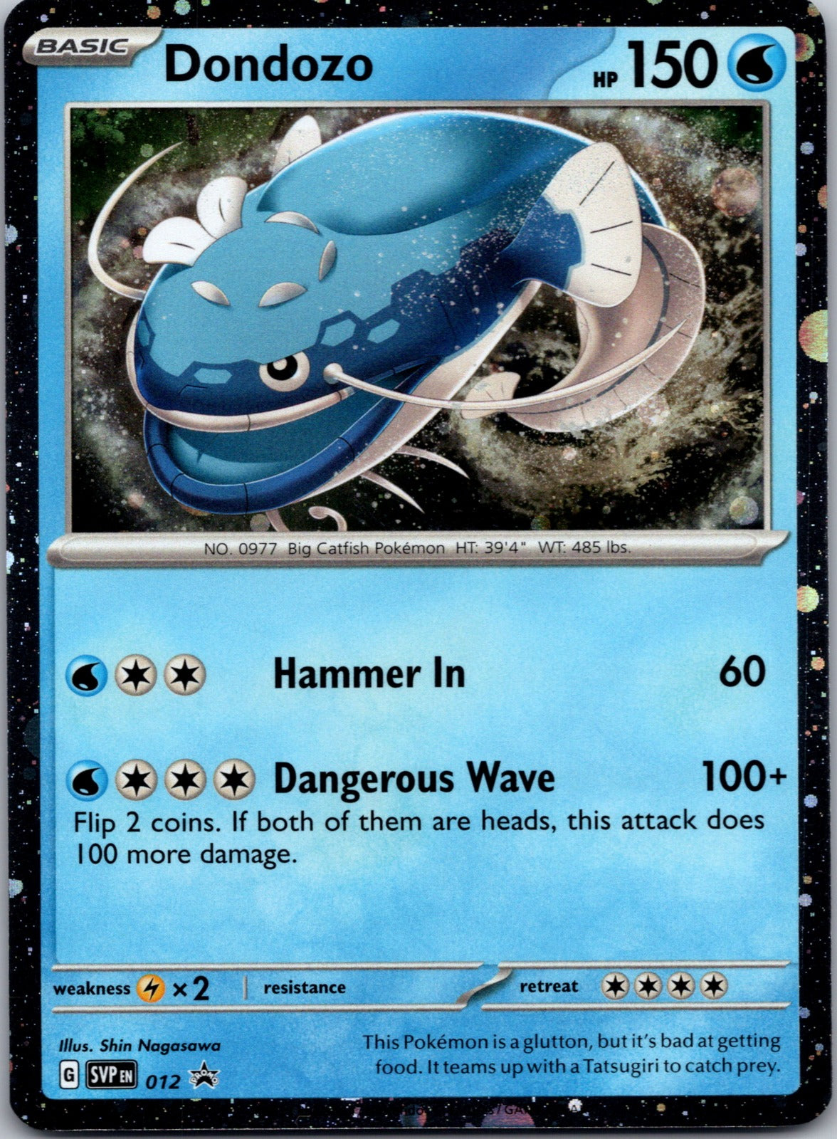 2023 SV: Scarlet & Violet Promo Cards 012 Dondozo NM