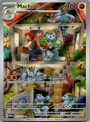 2023 SV: Scarlet & Violet 151 177/165 Machoke NM