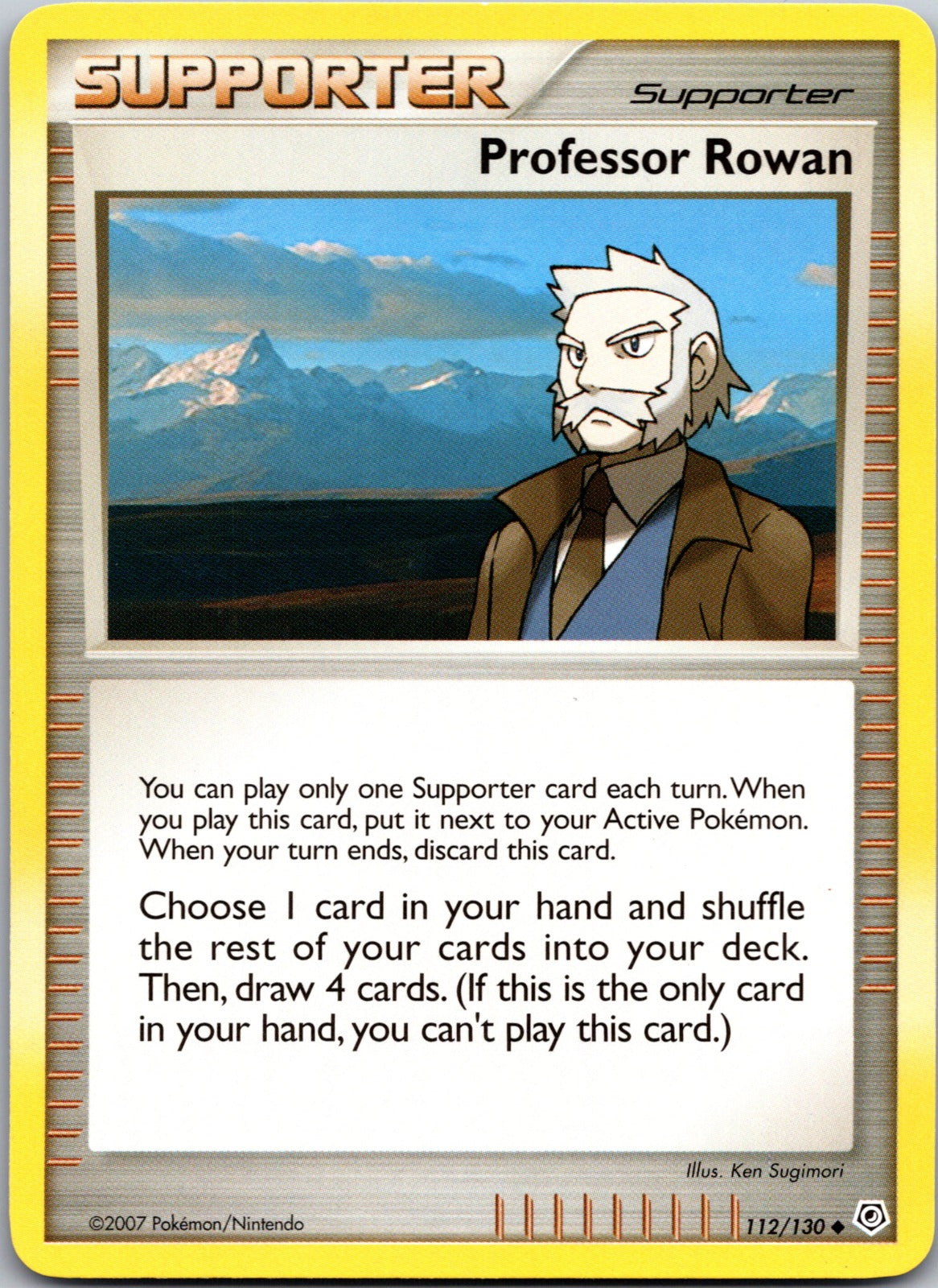 2007 Secret Wonders 123/132 Professor Rowan LP