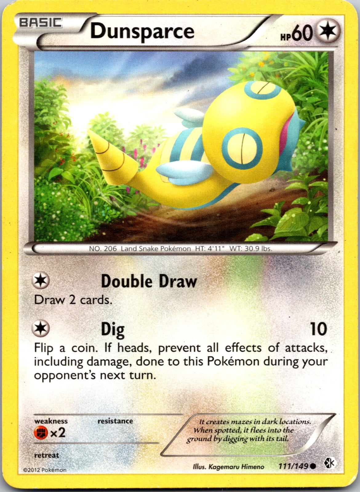2012 Boundaries Crossed 111/149 Dunsparce LP