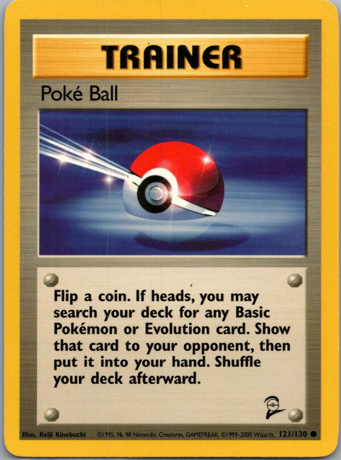 Base Set 2 121/130 Poke Ball Common NM