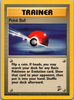 Base Set 2 121/130 Poke Ball Common NM