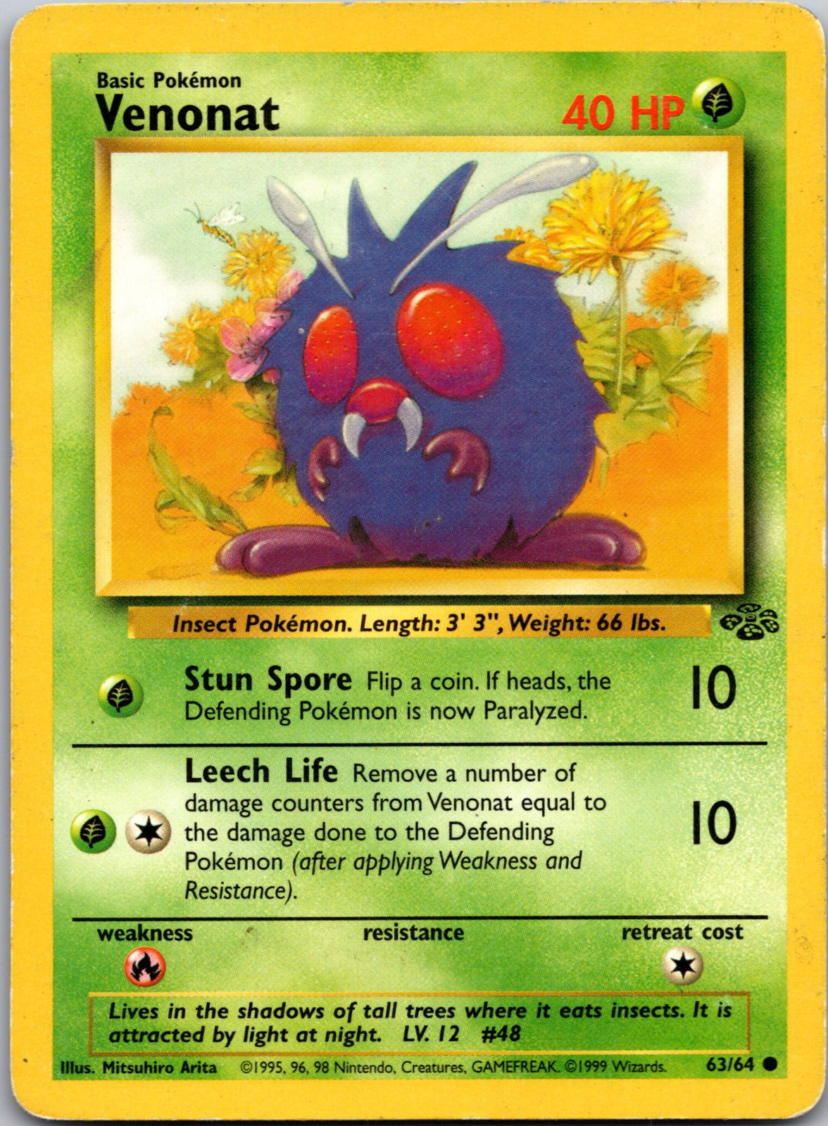 1999 Jungle 63/64 Venonat LP
