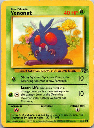 1999 Jungle 63/64 Venonat LP