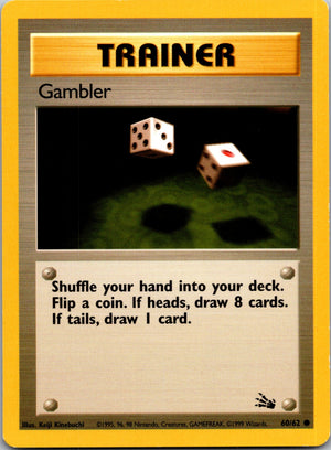 1999 Fossil 60/62 Gambler Common L160