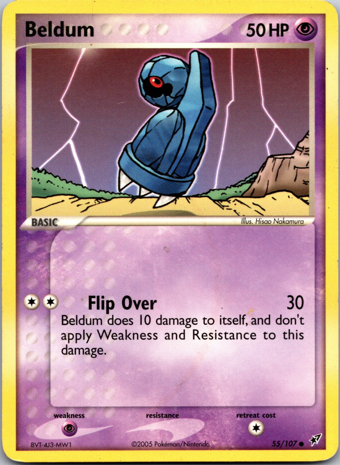2005 Deoxys 55/107 Beldum LP