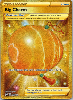 2020 SWSH02: Rebel Clash 206/192 Big Charm (Secret) NM