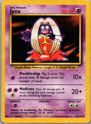 Base Set 2 045/130 Jynx Uncommon NM