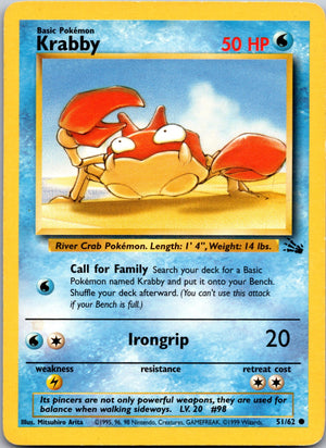 1999 Fossil 51/62 Krabby LP