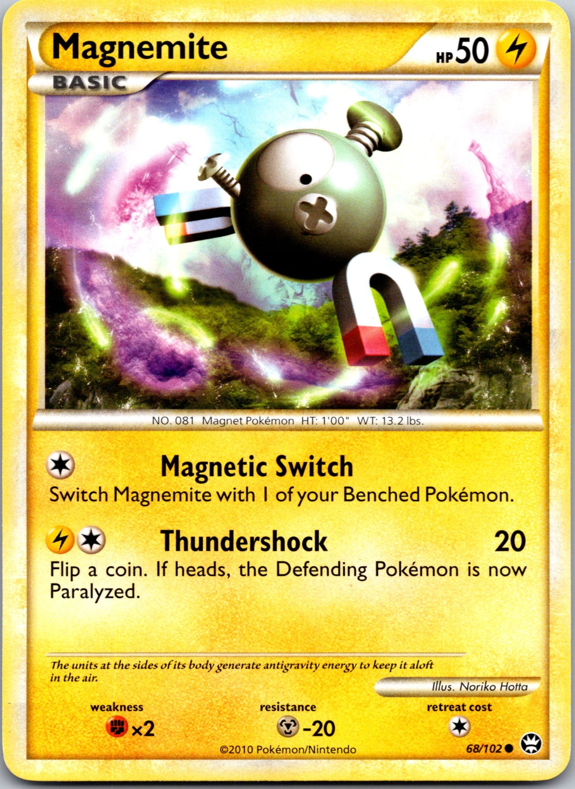 2010 Triumphant 68/102 Magnemite LP