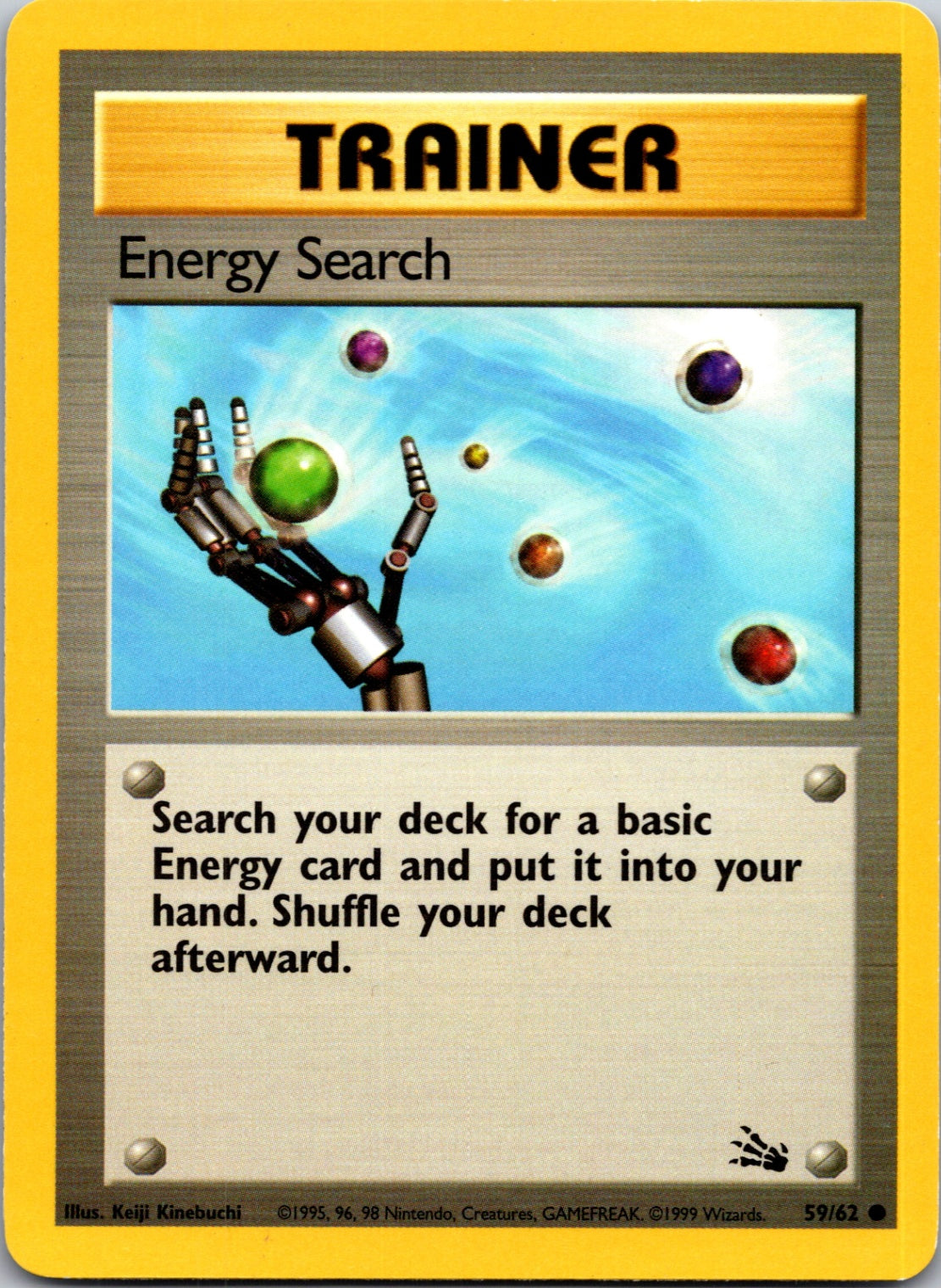 1999 Fossil 59/62 Energy Search Common L146