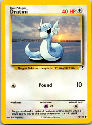 2002 Legendary Collection 072/110 Dratini Uncommon A135