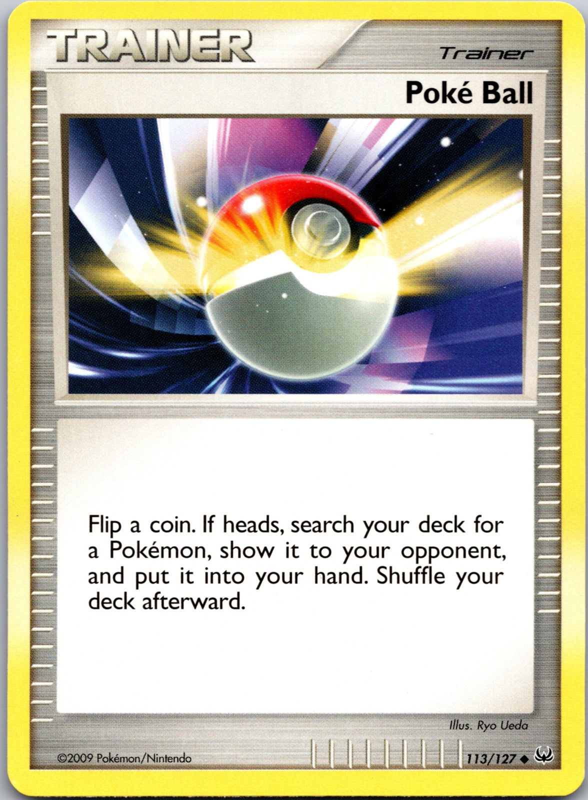 2009 Platinum 113/127 Poke Ball LP