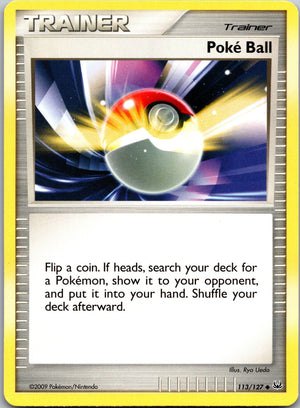 2009 Platinum 113/127 Poke Ball LP