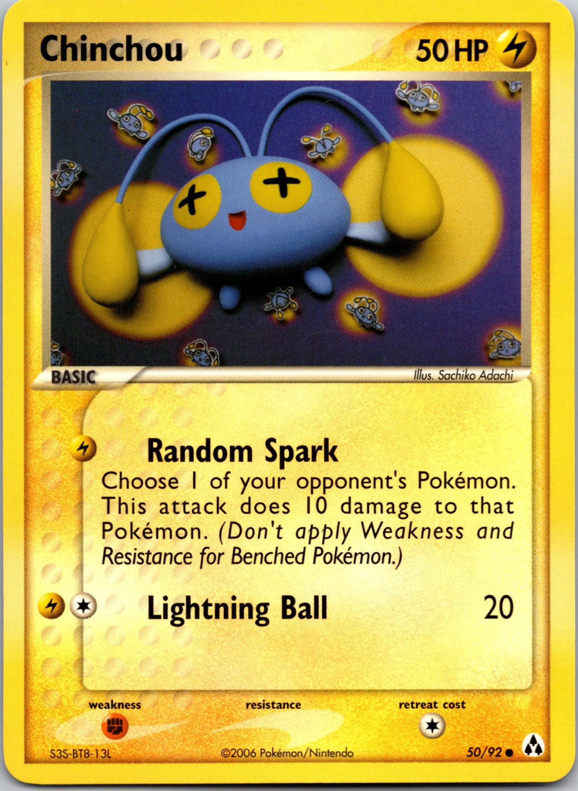 2006 Legend Maker 50/92 Chinchou LP
