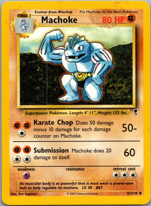 Legendary Collection 051/110 Machoke Uncommon NM