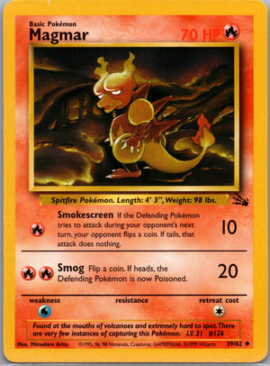 1999 Fossil 39/62 Magmar LP