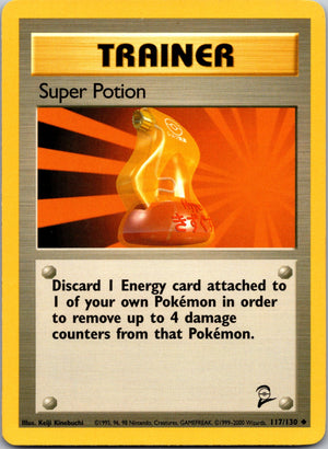 2000 Base Set 2 #117/130 Super Potion Uncommon C178