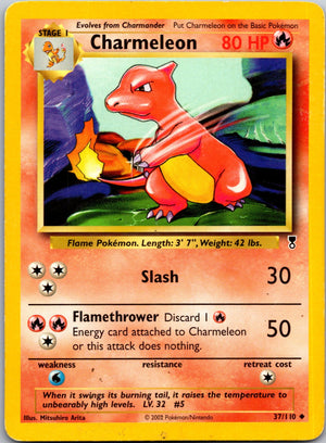 2002 Legendary Collection 037/110 Charmeleon Uncommon M294