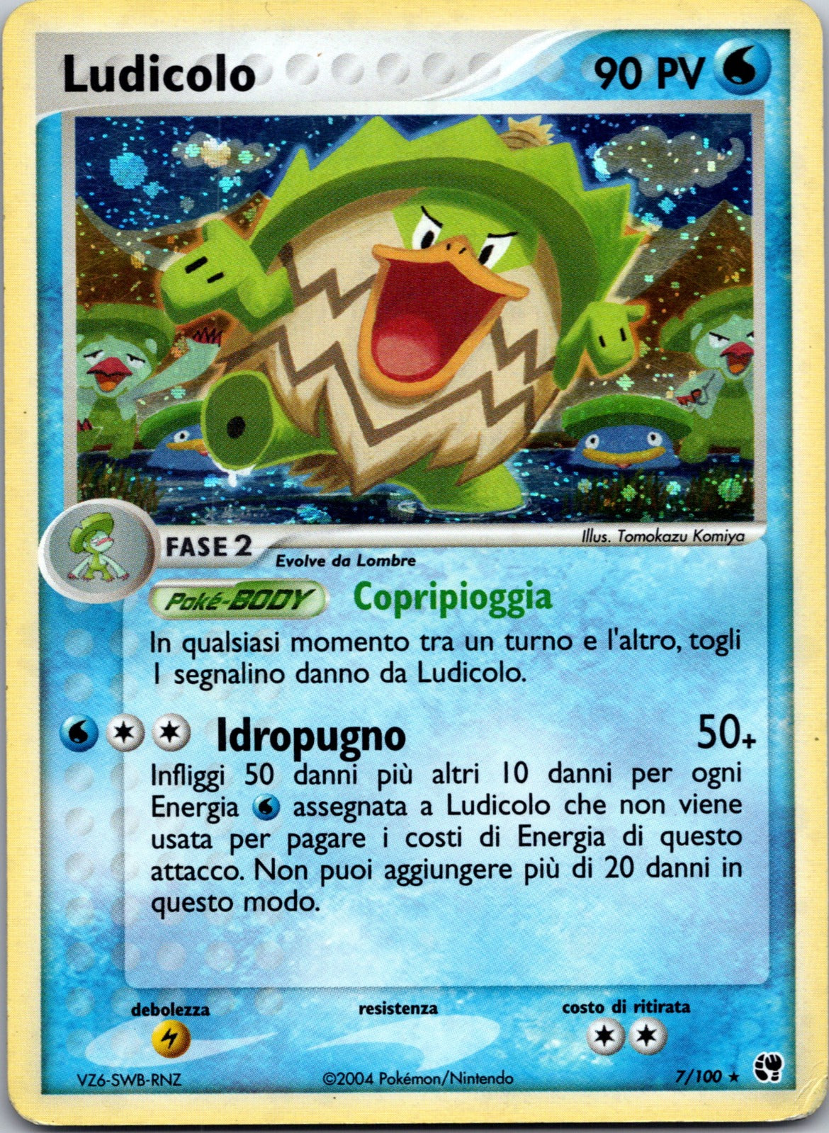 2003 Ludicolo Sandstorm 7/100 NM