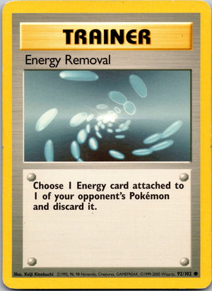 2000 Base Set 2 119/130 Energy Removal LP