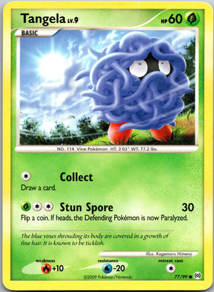 2009 Arceus 77/99 Tangela (77) LP