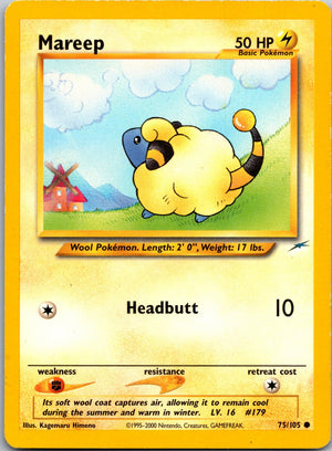 2002 Neo Destiny 075/105 Mareep LP