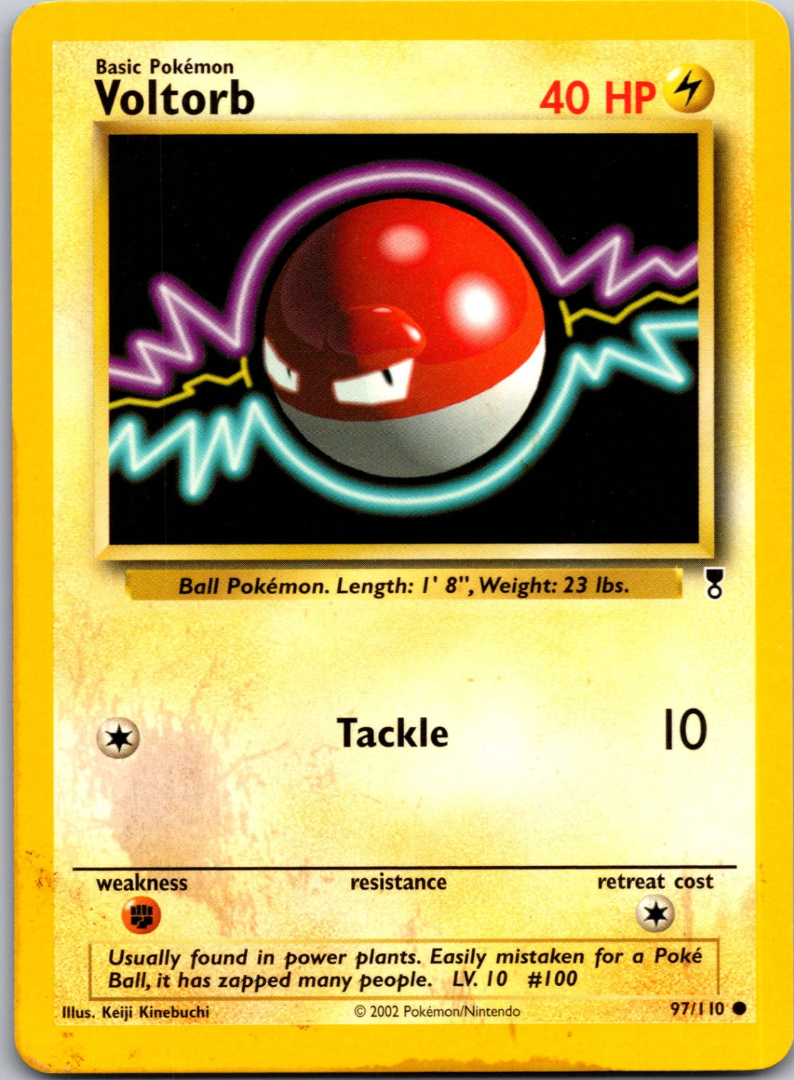 1999 Base Set  067/102 Voltorb Common L66