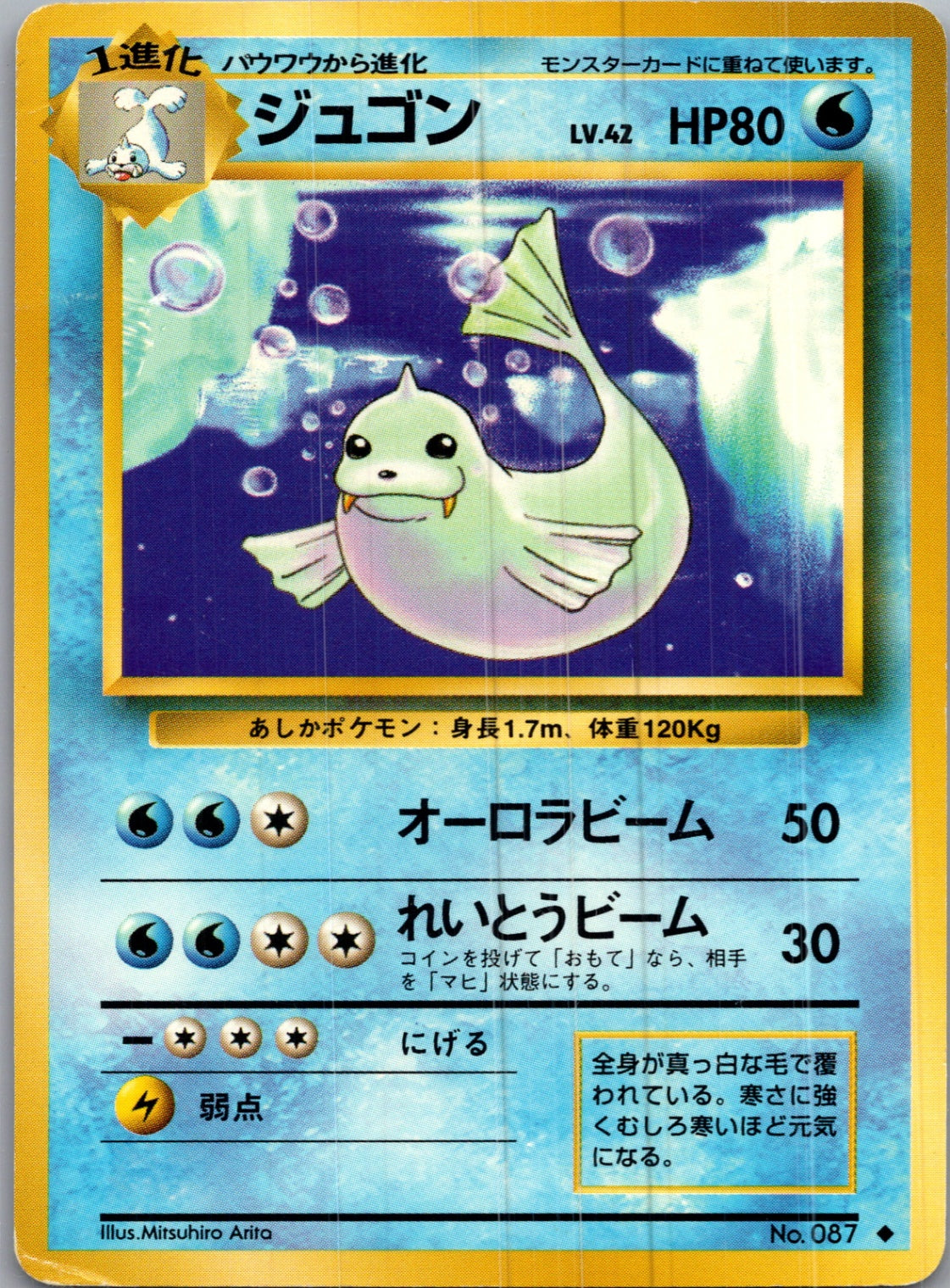 1996 Expansion Pack  Dewgong Uncommon  (JP) I268