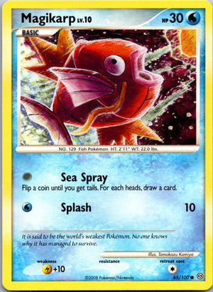 2008 Stormfront 65/100 Magikarp LP