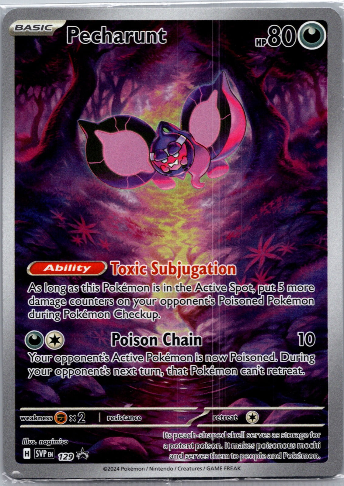 2023 SV: Scarlet and Violet Promo Cards 129 Pecharunt NM  T