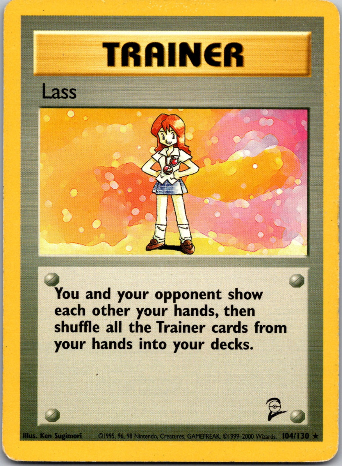 2000 Base Set 2 104/130 Lass LP