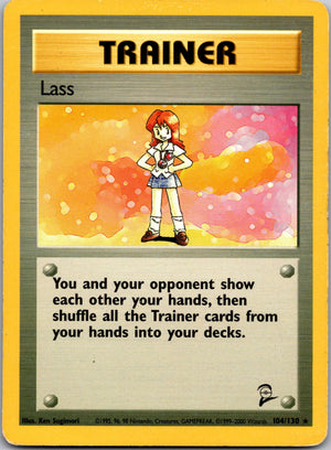 2000 Base Set 2 104/130 Lass LP