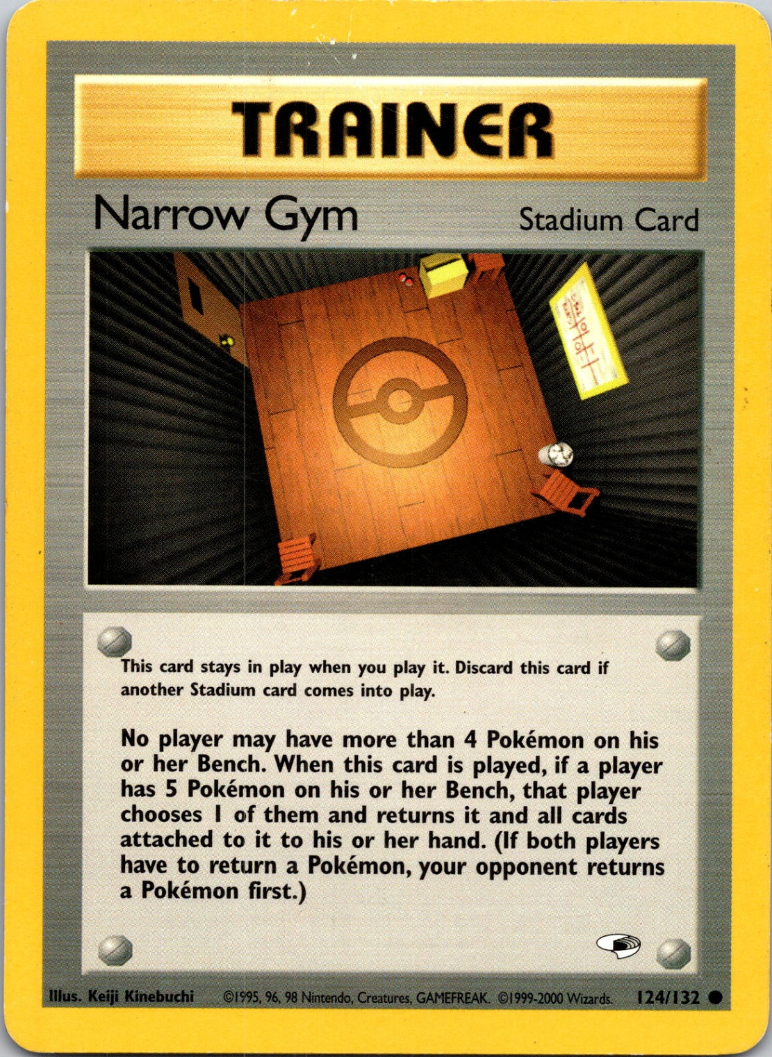 2000 Gym Heroes 124/132 Narrow Gym Common C306