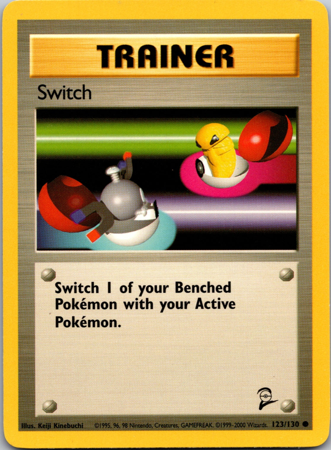 2000 Base Set 2 123/130 Switch Common C315