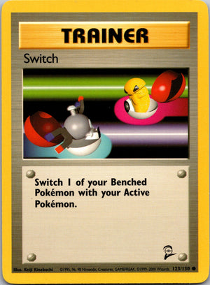 2000 Base Set 2 123/130 Switch Common C315