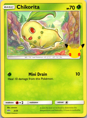 2018 SM - Lost Thunder 6/214 Chikorita (6) LP