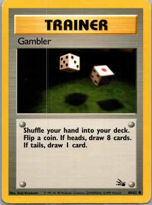 Fossil 60/62 Gambler Common NM