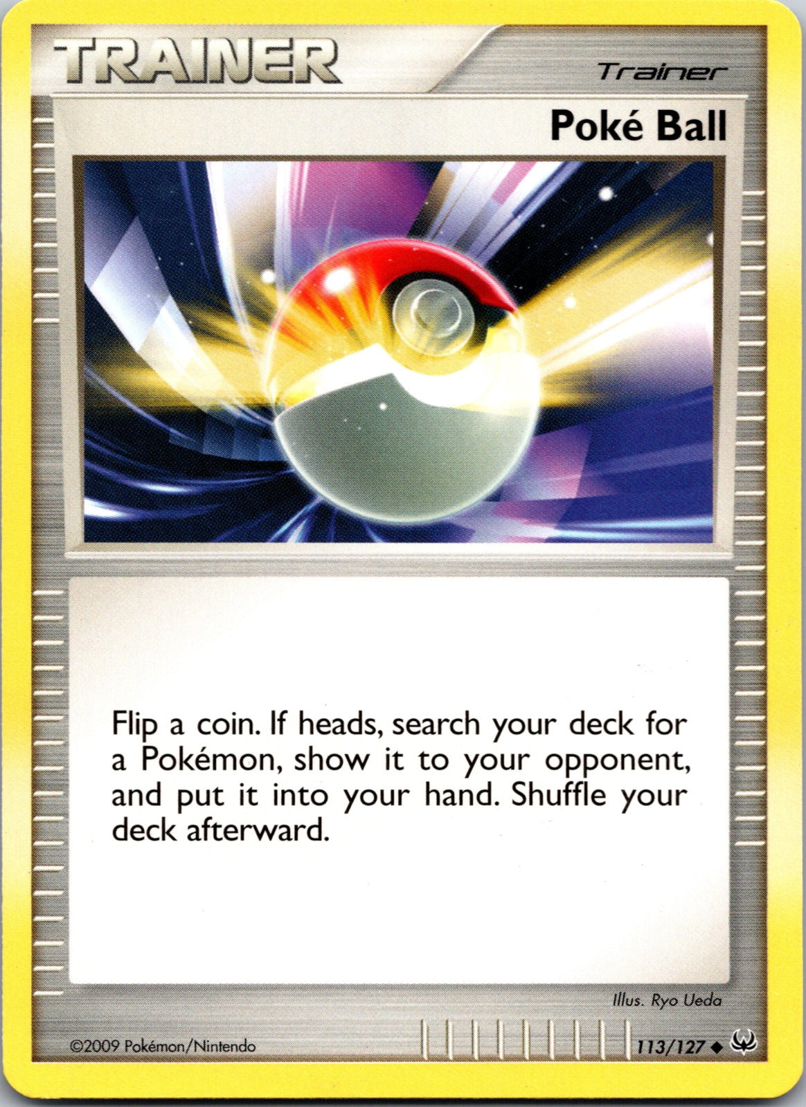 2009 Platinum 113/127 Poke Ball LP