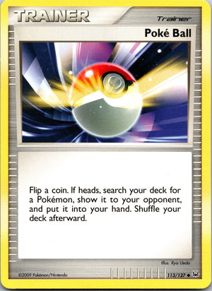 2009 Platinum 113/127 Poke Ball LP