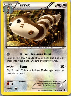 2014 XY - Flashfire 82/106 Furret LP