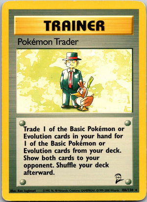 2000 Base Set 2 106/130 Pokemon Trader LP