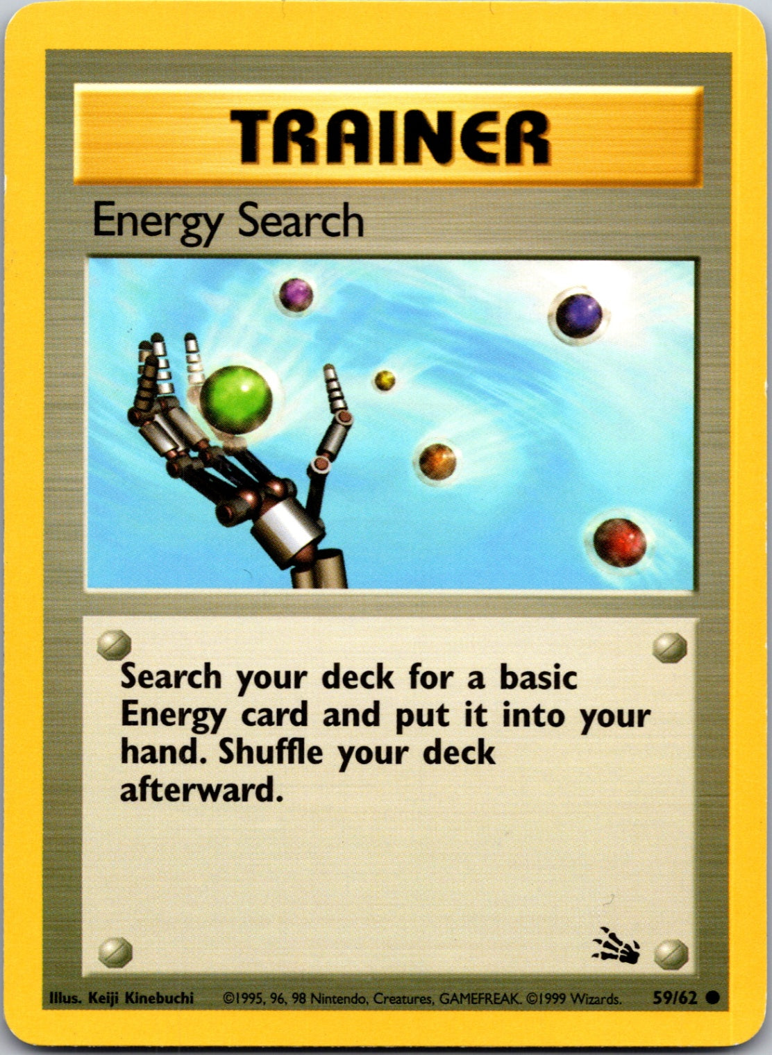 1999 Fossil 59/62 Energy Search Common L149