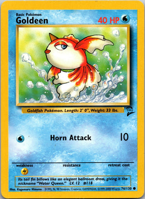 2000 Base Set 2 076/130 Goldeen LP