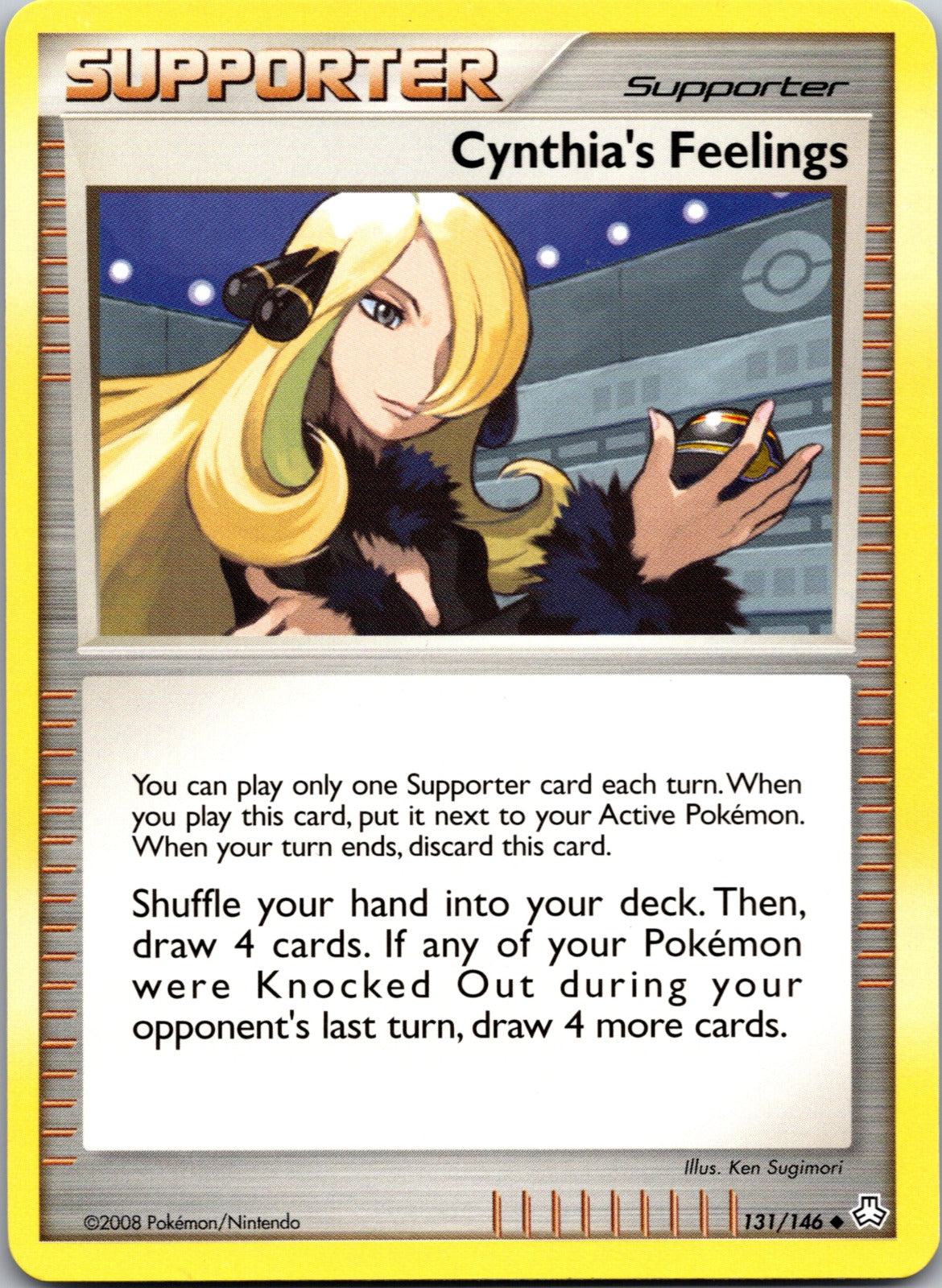 2008 Legends Awakened 131/146 Cynthia's Feelings LP C233